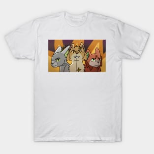 Twigbranch, Goldenflower, Squirrelflight T-Shirt